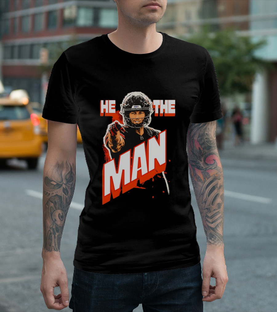 Ben Johnson He The Man Chicago Bears T-Shirt