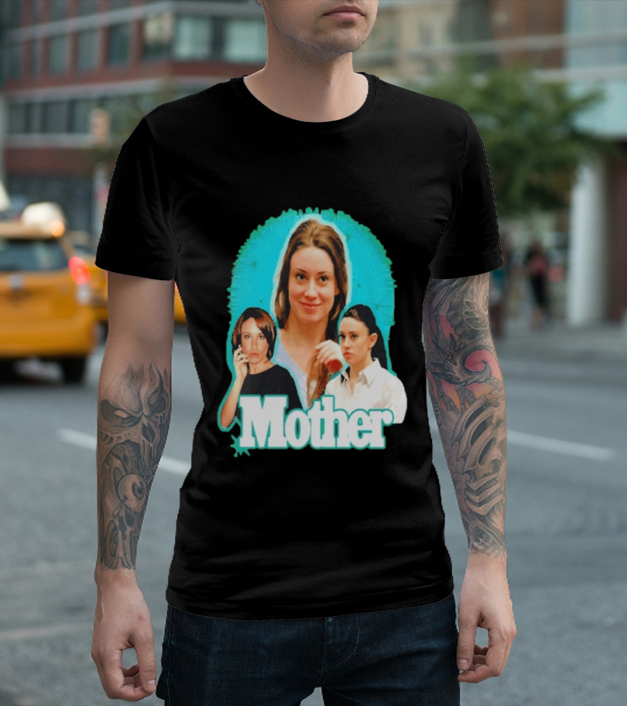 Casey Anthony Mother Colorful Collage T-Shirt