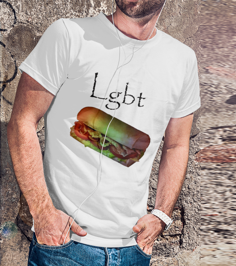 LGBT BLT Sandwich Rainbow Sub T-Shirt
