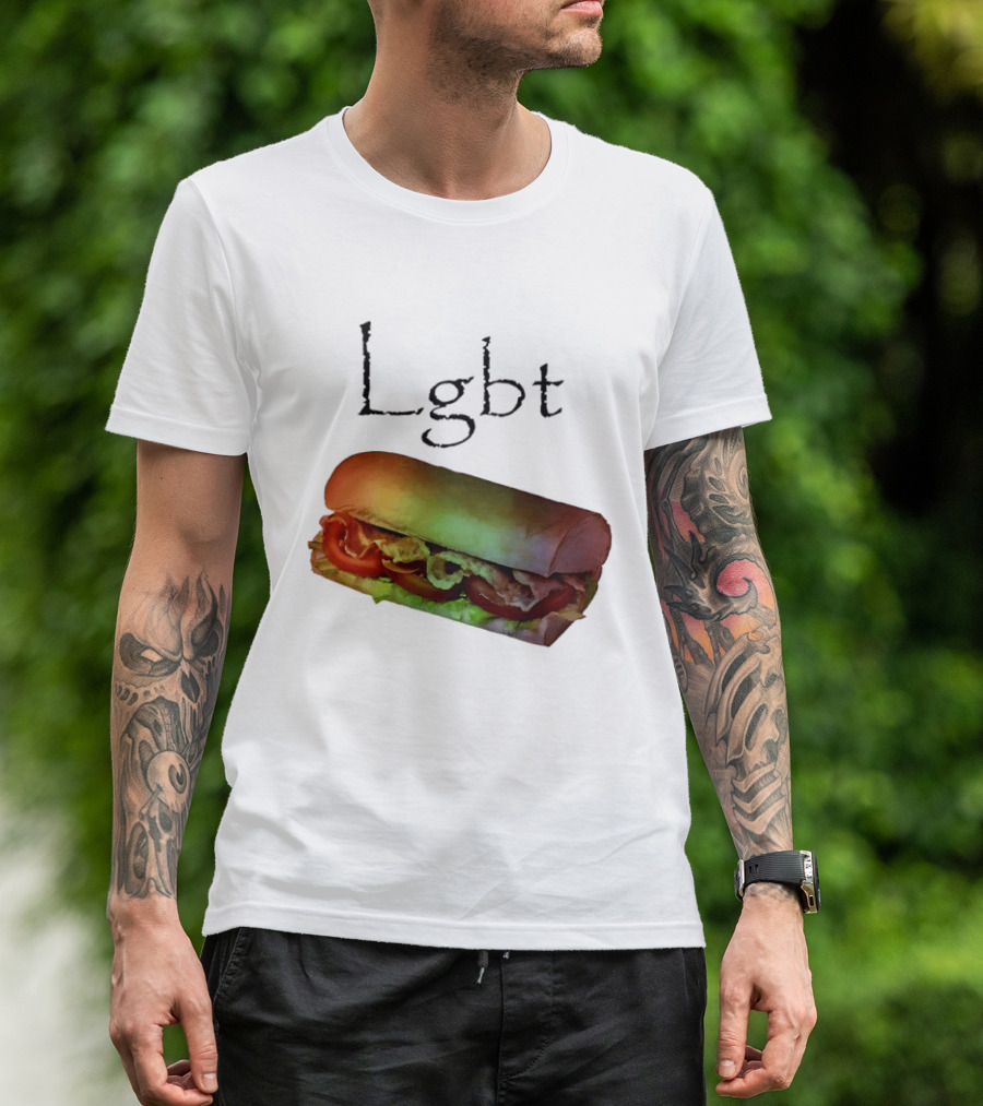 LGBT BLT Sandwich Rainbow Sub T-Shirt