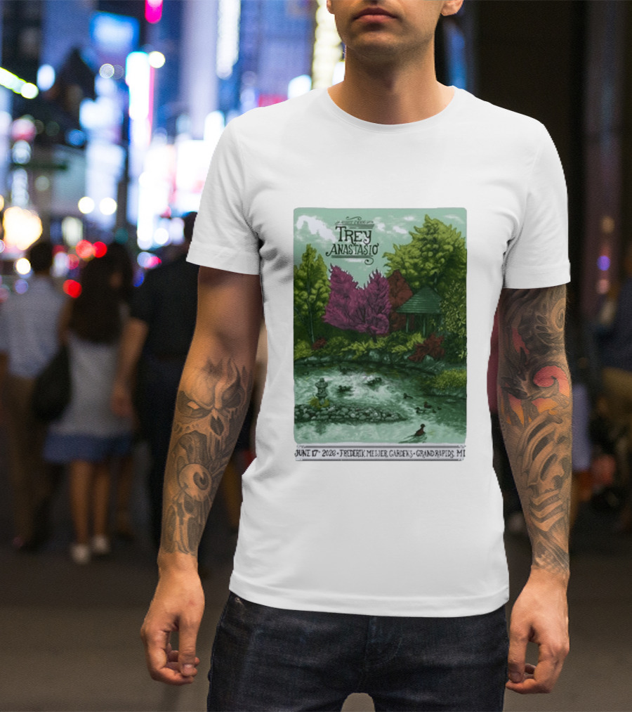 Trey Anastasio June 17 2026 Frederik Meijer Gardens Grand Rapids MI T-Shirt