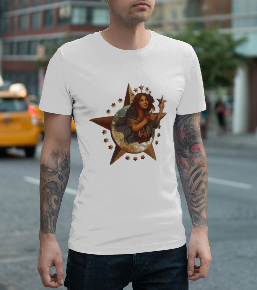 A Ma Maniere Alchemist Star Girl Celestial Starburst T-Shirt