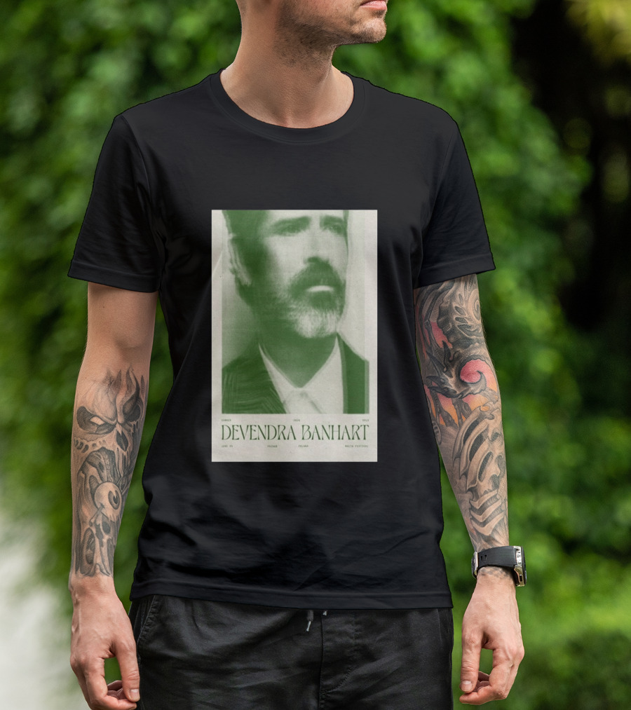 Summer 2026 Devendra Banhart Poznań Poland Malta Festival June 25 T-Shirt