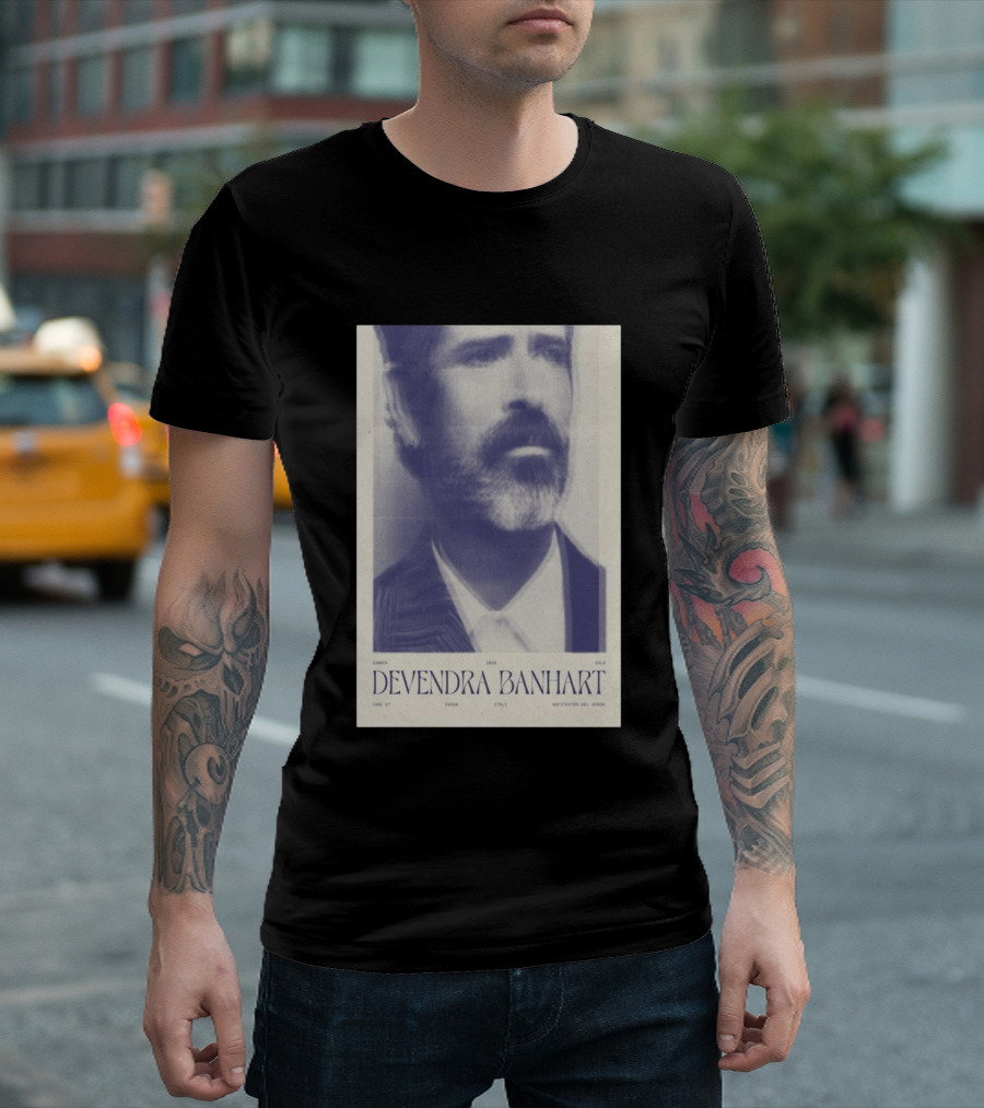 Devendra Banhart Anfiteatro Del Venda Padua Italy June 27 2026 T-Shirt
