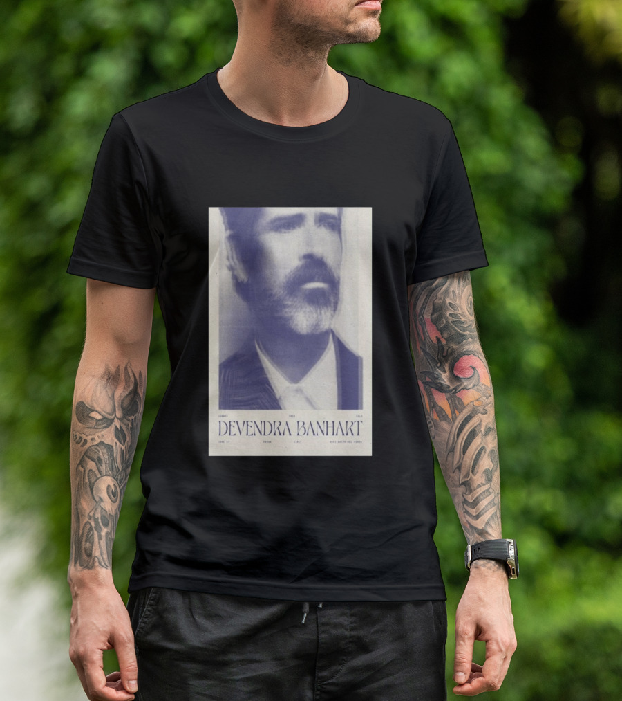 Devendra Banhart Anfiteatro Del Venda Padua Italy June 27 2026 T-Shirt