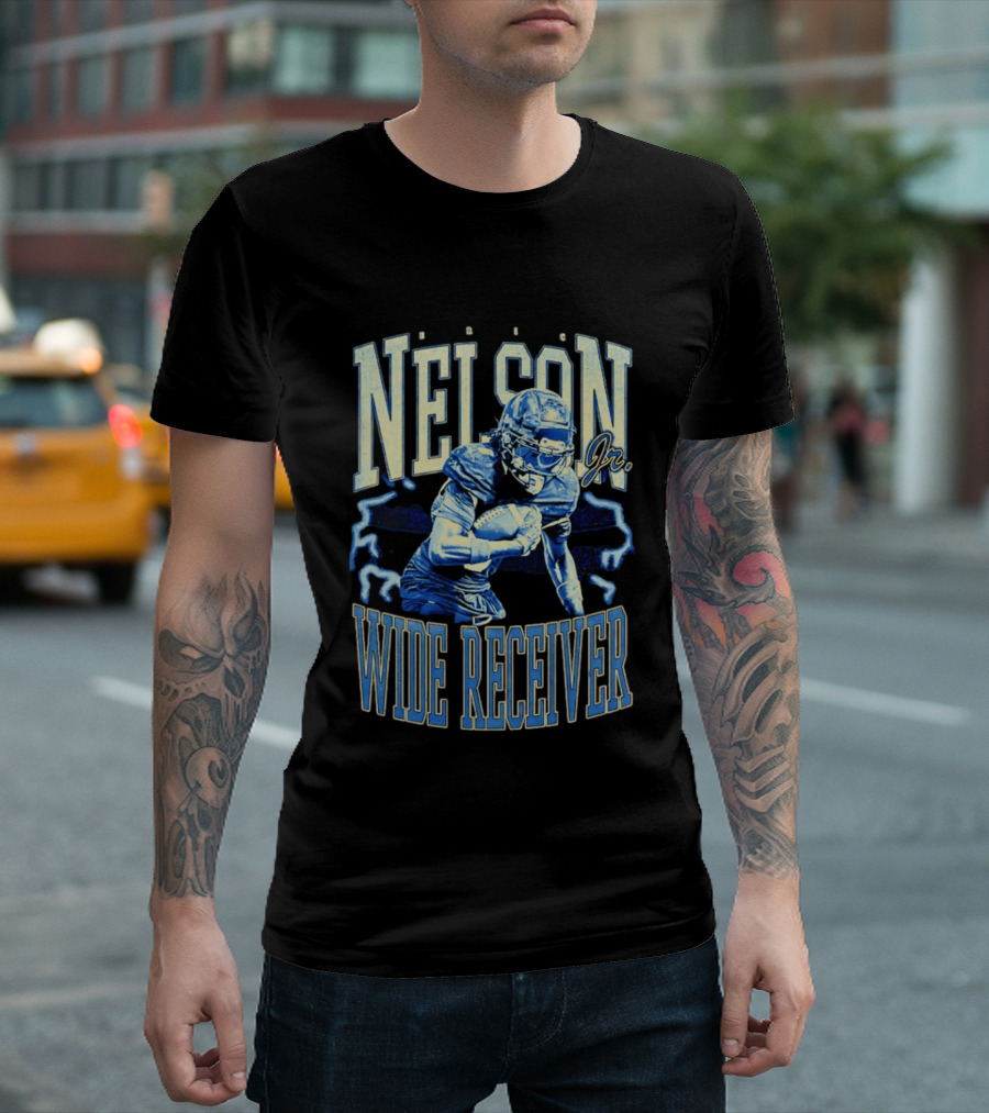 Nelson Jr Wide Receiver Football Player T-Shirt