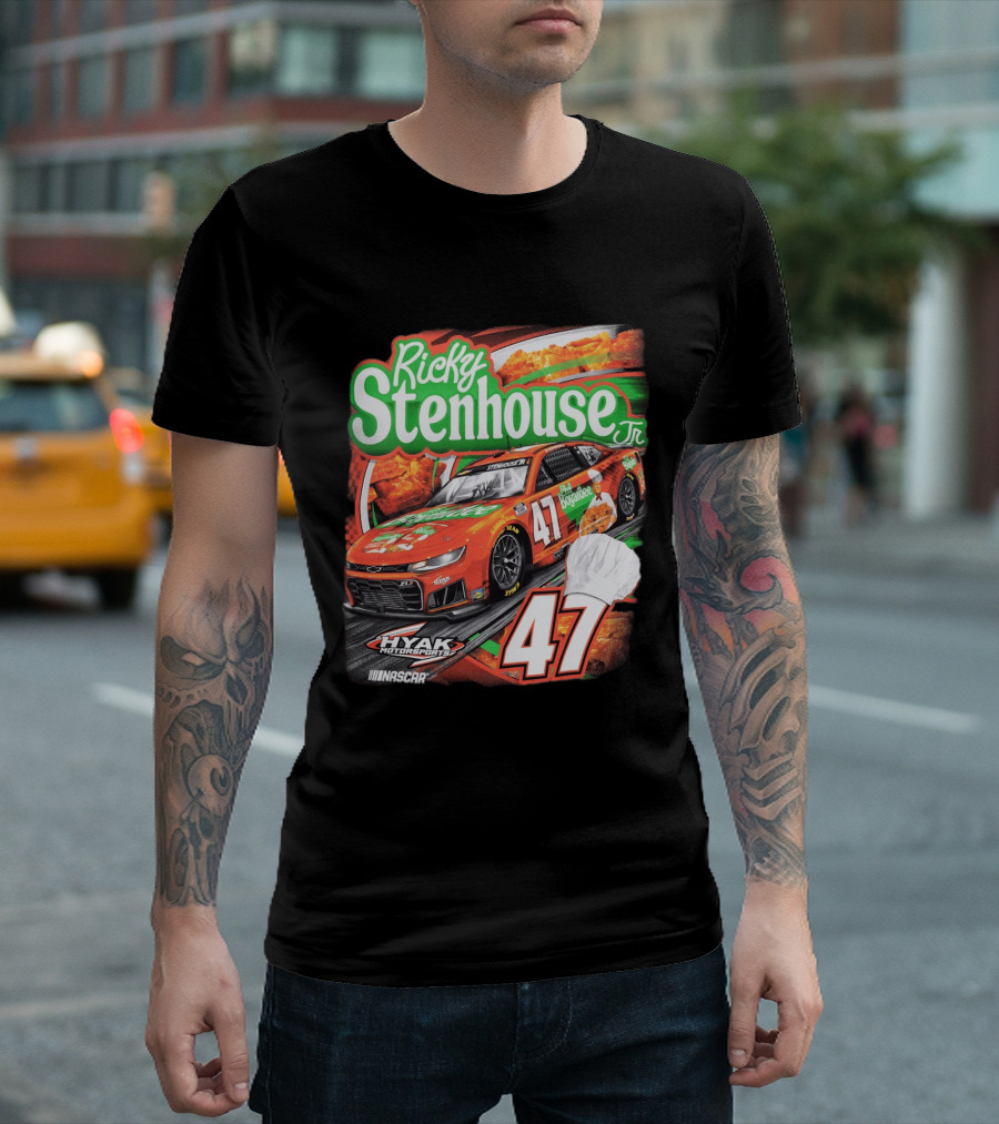 Ricky Stenhouse Jr. 47 Hyak Motorsports NASCAR Chef Boyardee T-Shirt