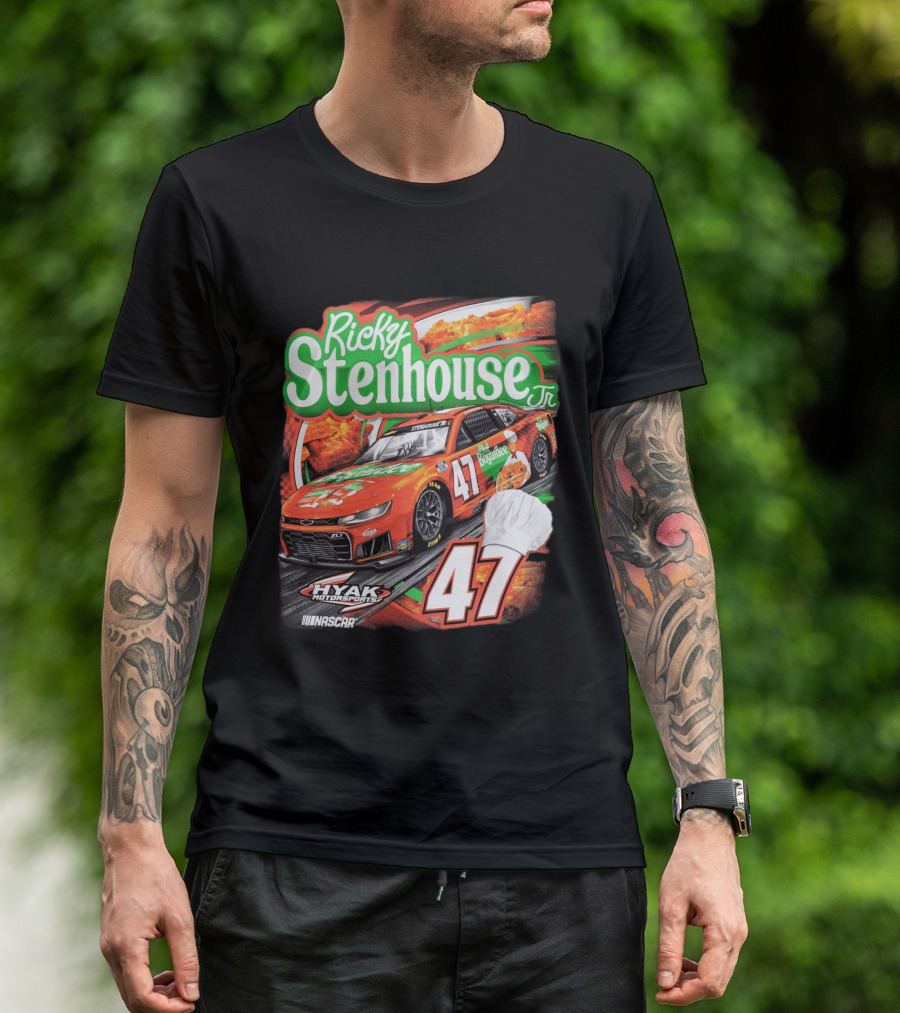 Ricky Stenhouse Jr. 47 Hyak Motorsports NASCAR Chef Boyardee T-Shirt