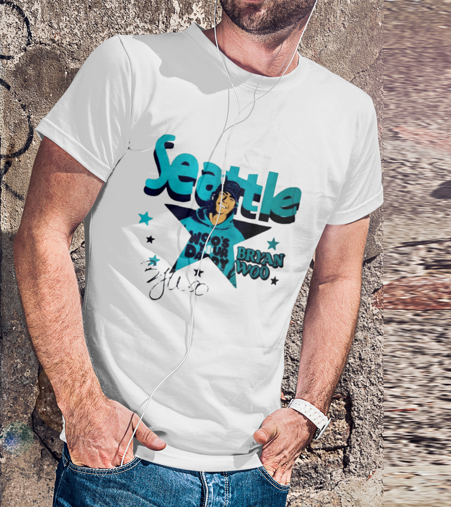 Seattle Mariners Bryan Woo Woo's Your Daddy T-Shirt