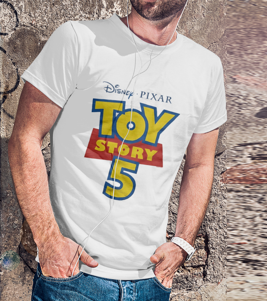 Disney Pixar Toy Story 5 Animated Adventure Movie T-Shirt