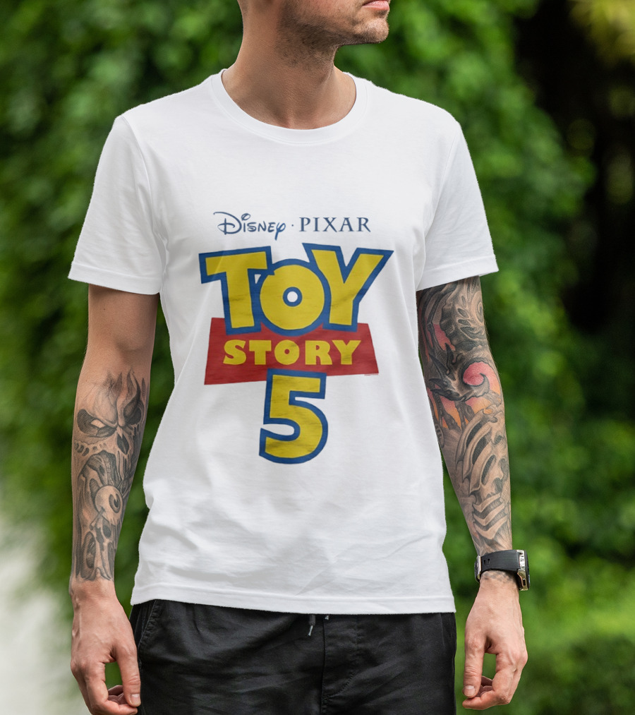 Disney Pixar Toy Story 5 Animated Adventure Movie T-Shirt