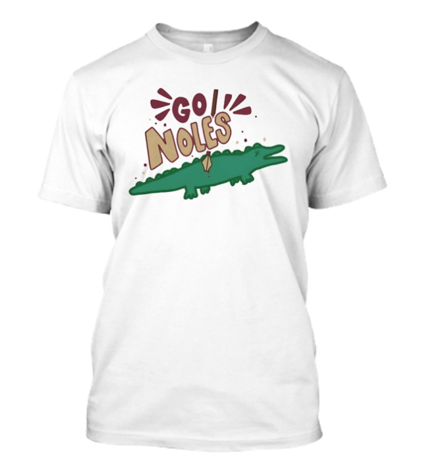 Go Noles Florida State Seminoles Spear Through Gator Rivalry T-Shirt