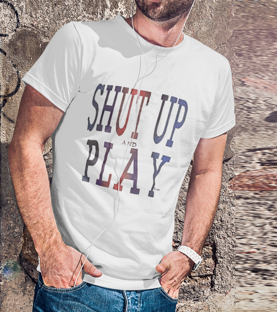 Mark Grace Shut Up And Play Chicago Cubs T-Shirt