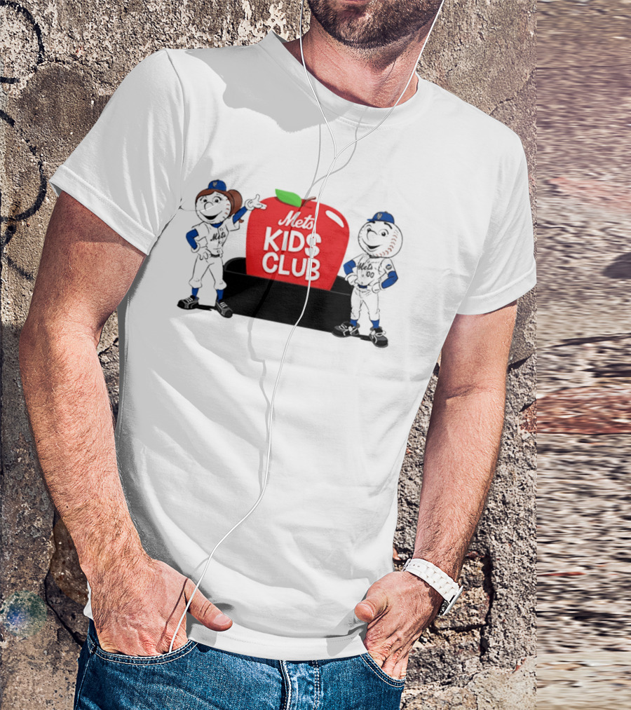 Mr And Mrs Met Kids Club New York Mets T-Shirt
