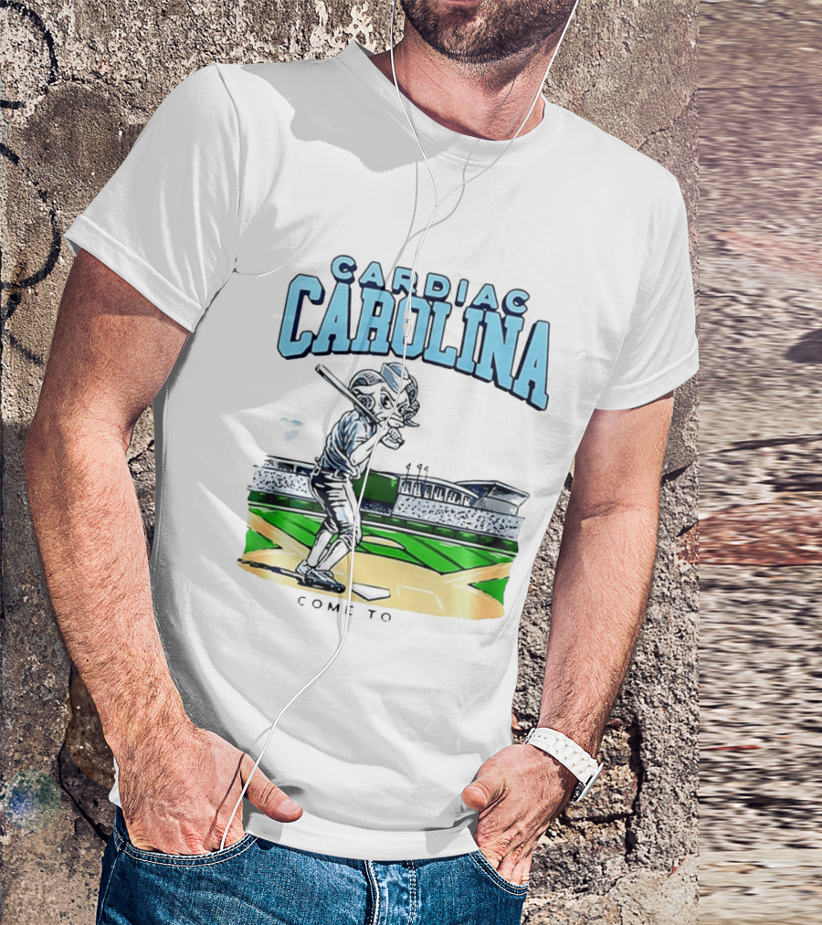 Cardiac Carolina Come To Omaha North Carolina Tar Heels X Cardiac Carolina Welcome To Omaha 2026 T-Shirt