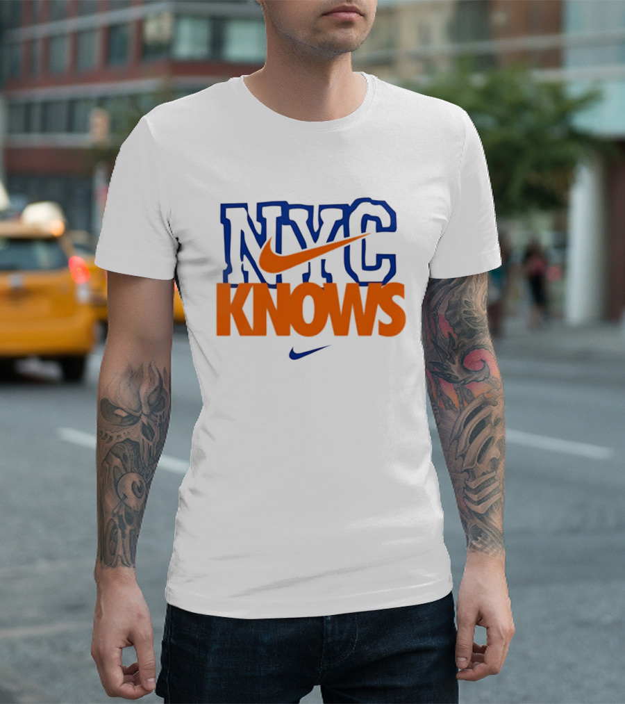 NYC Knows New York Knicks Nike T-Shirt