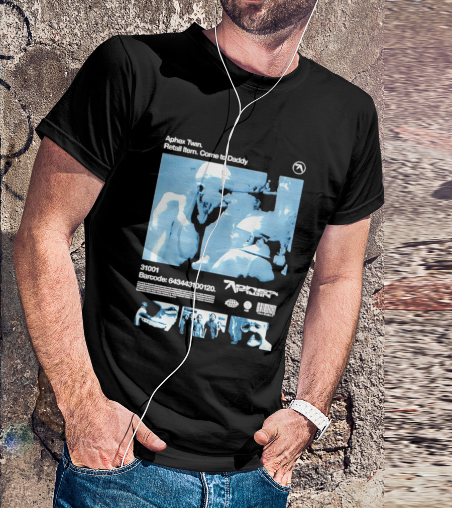 Aphex Twin Richard D James Come To Daddy 31001 Barcode 636461308120 T-Shirt