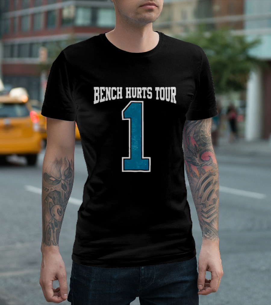 Philadelphia Eagles Bench Hurts Tour 2026 Number 1 T-Shirt