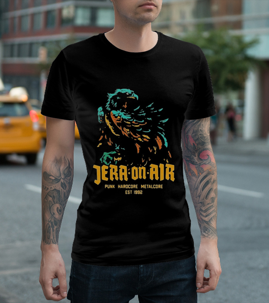 Jera On Air Punk Hardcore Metalcore Eagle Est 1992 T-Shirt