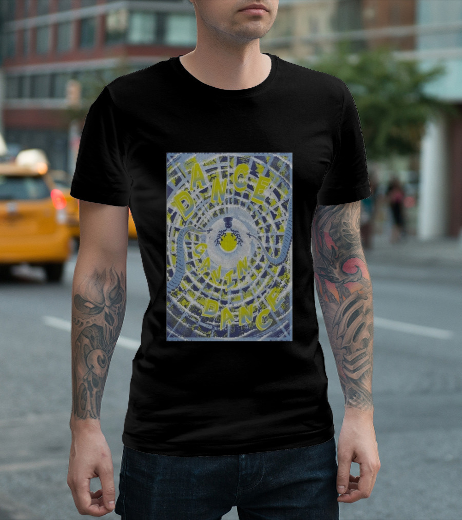 Dance Gavin Dance The Fillmore June 17 2026 Bennett Atelier Wormevil Creations Spiral T-Shirt