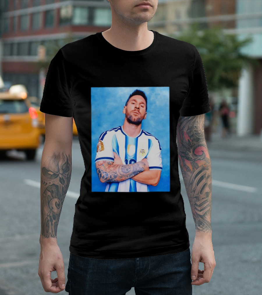 Lionel Messi Argentina National Football Team T-Shirt