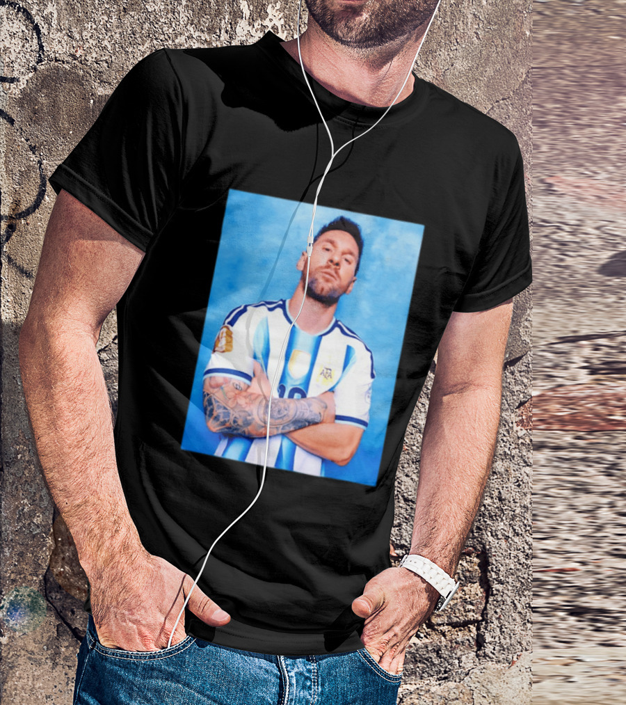 Lionel Messi Argentina National Football Team T-Shirt