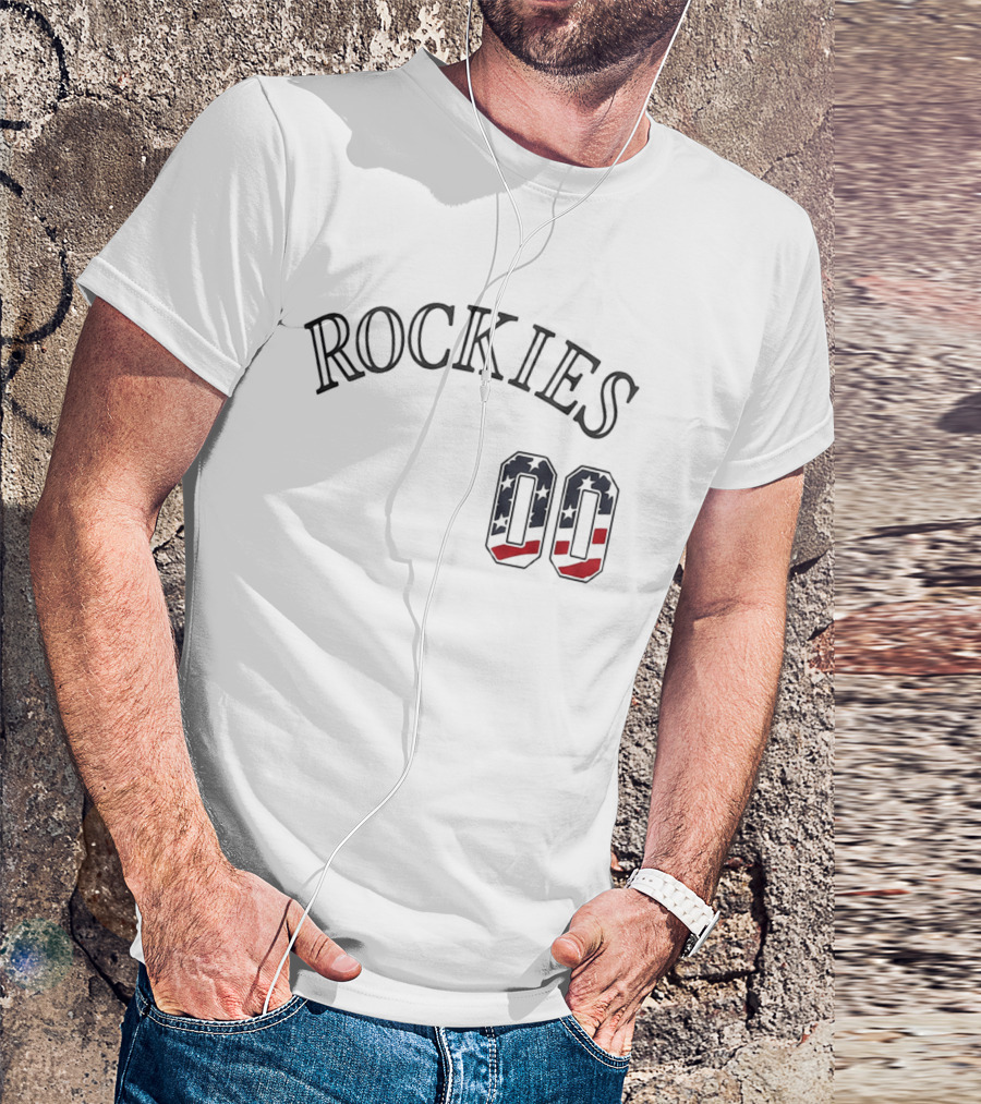 Rockies 2026 USA 250 Star And Stripe 00 T-Shirt