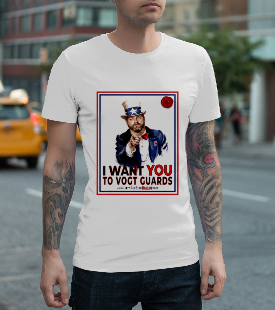 I Want You To Vogt Guards All Star Ballot 2026 T-Shirt
