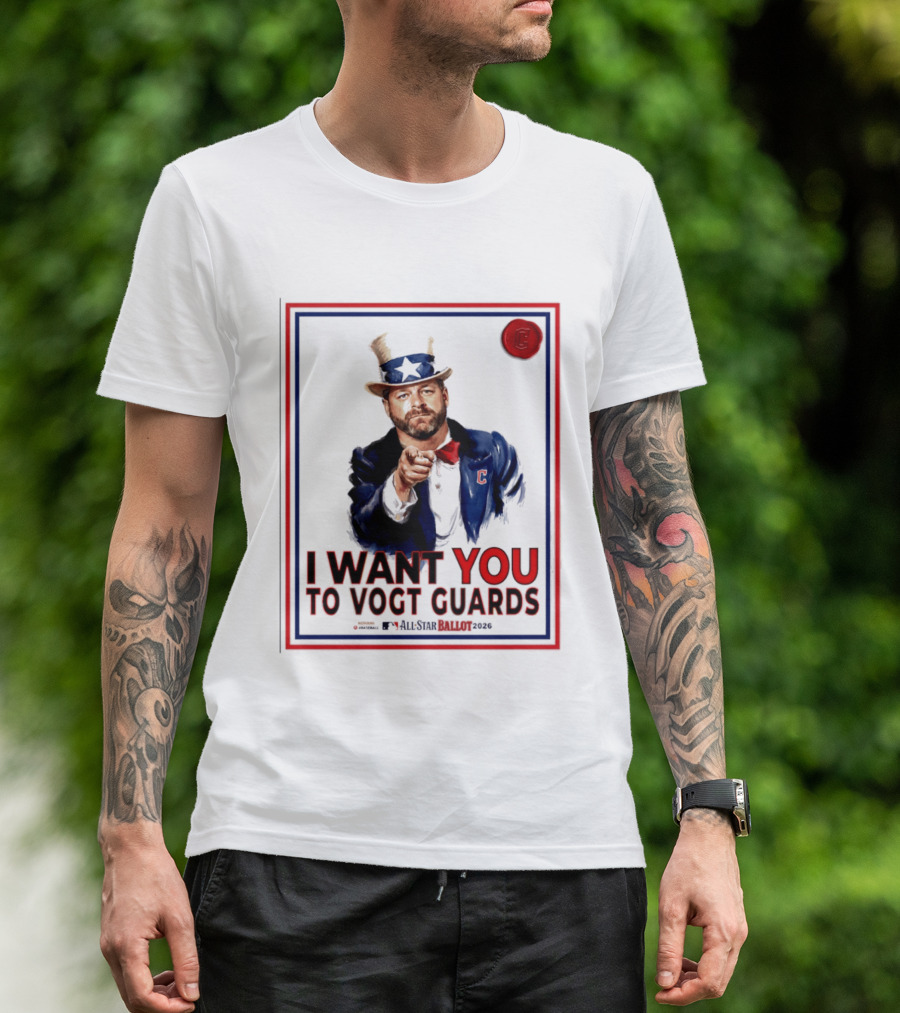 I Want You To Vogt Guards All Star Ballot 2026 T-Shirt
