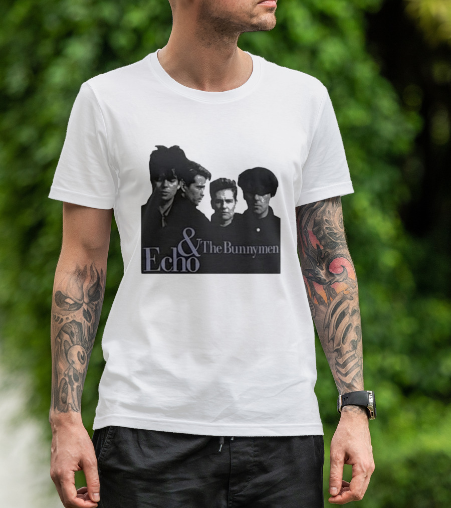 Echo And The Bunnymen Band Music Iconic Group T-Shirt