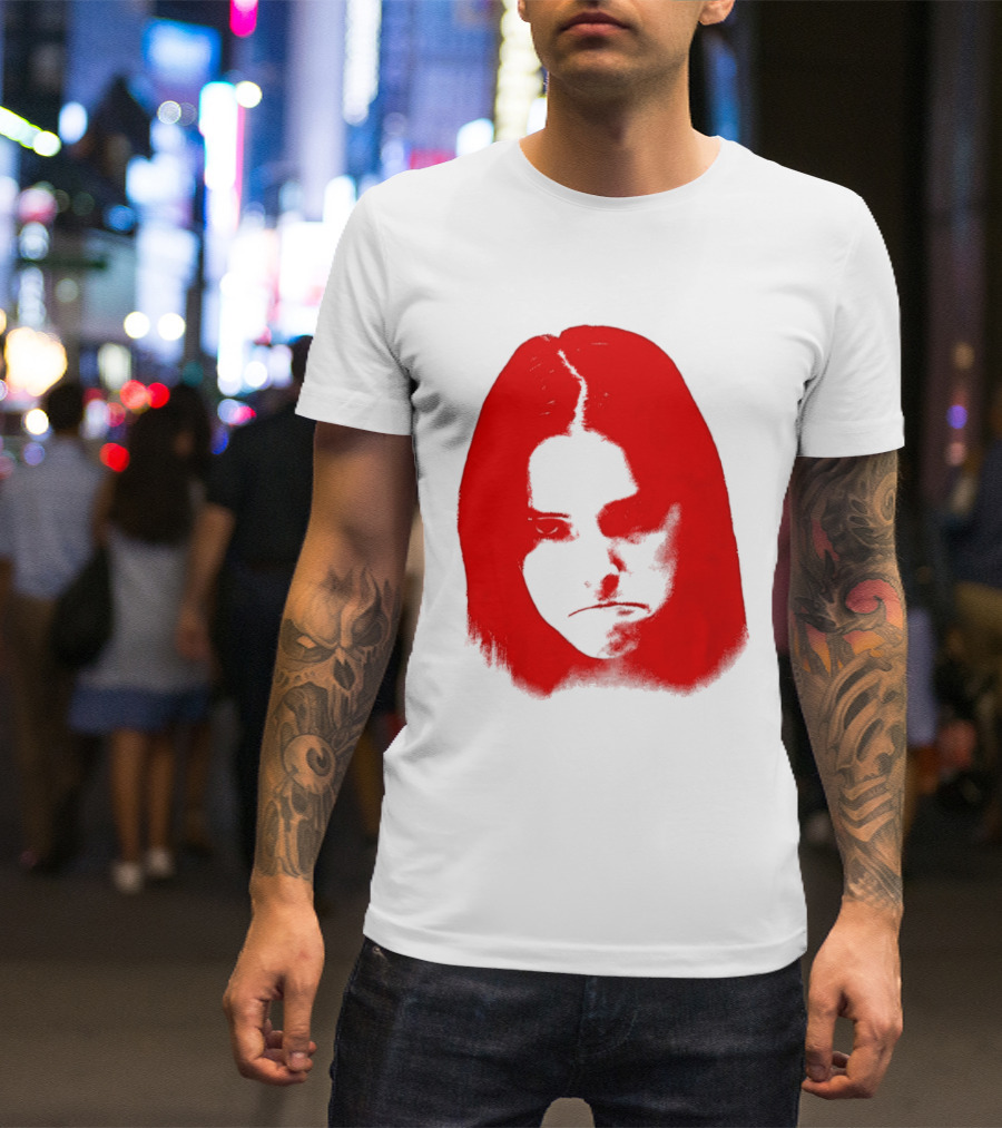 Obsession The Cinegogue Nikki Frown Red Face T-Shirt