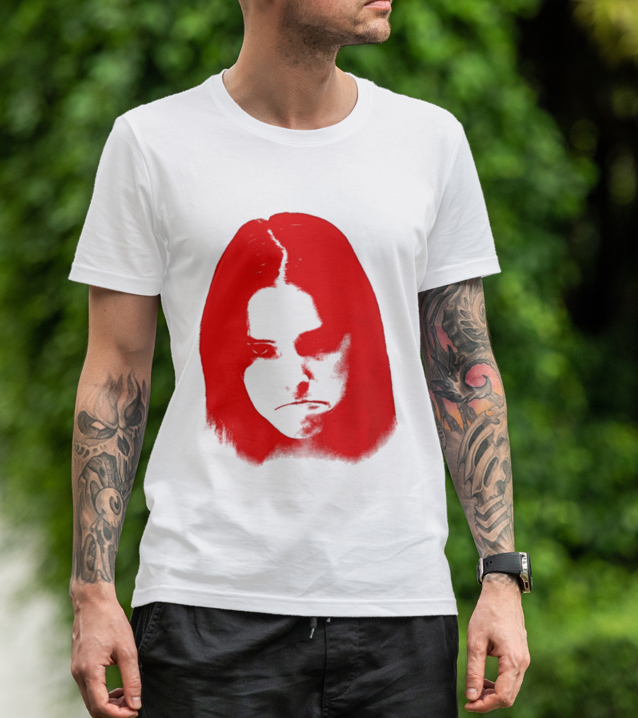 Obsession The Cinegogue Nikki Frown Red Face T-Shirt