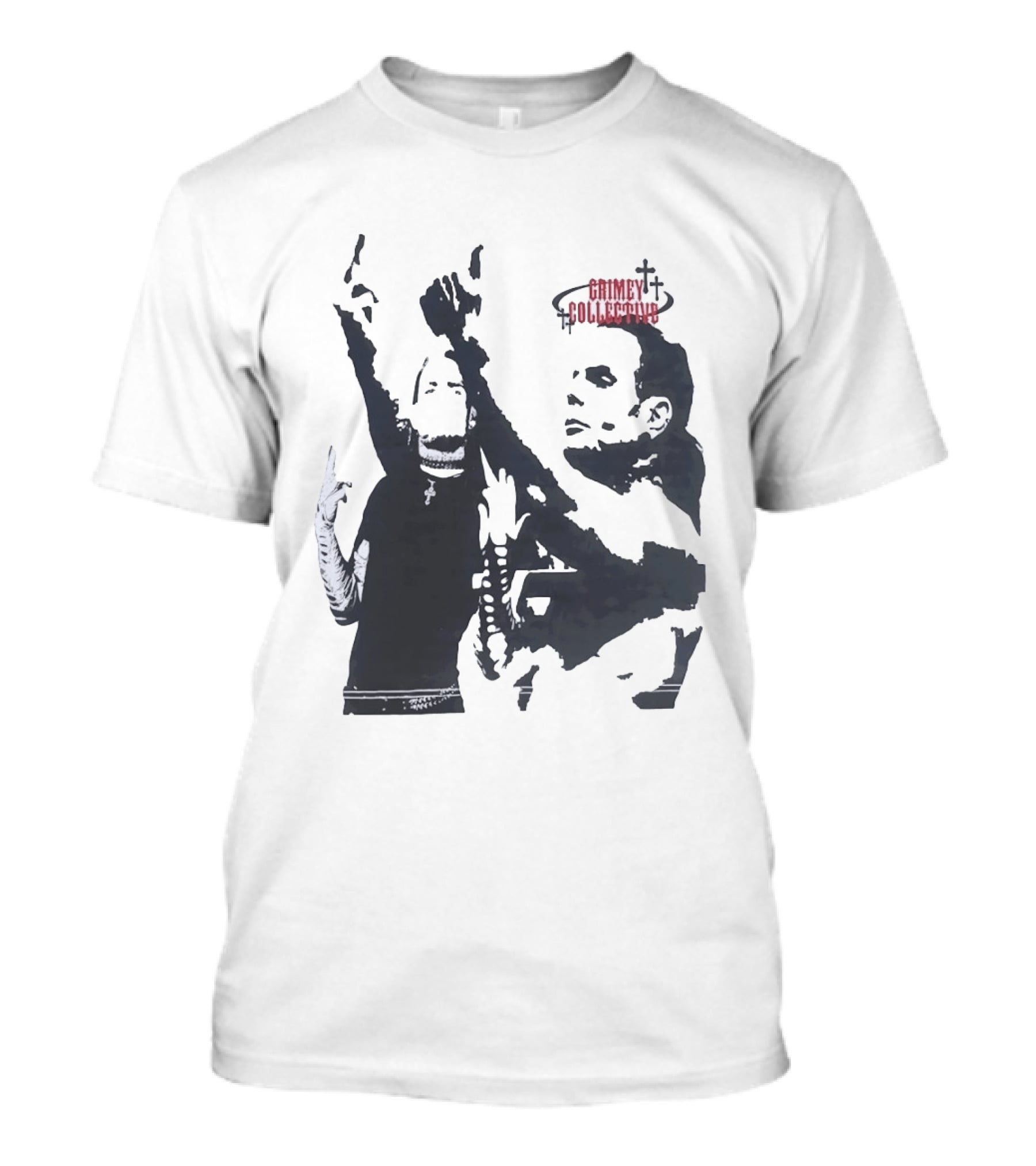 Grimey Collective Jeff Hardy Matt Hardy WWE Wrestling T-Shirt