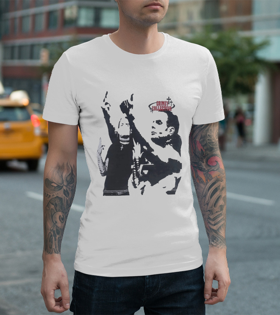 Grimey Collective Jeff Hardy Matt Hardy WWE Wrestling T-Shirt