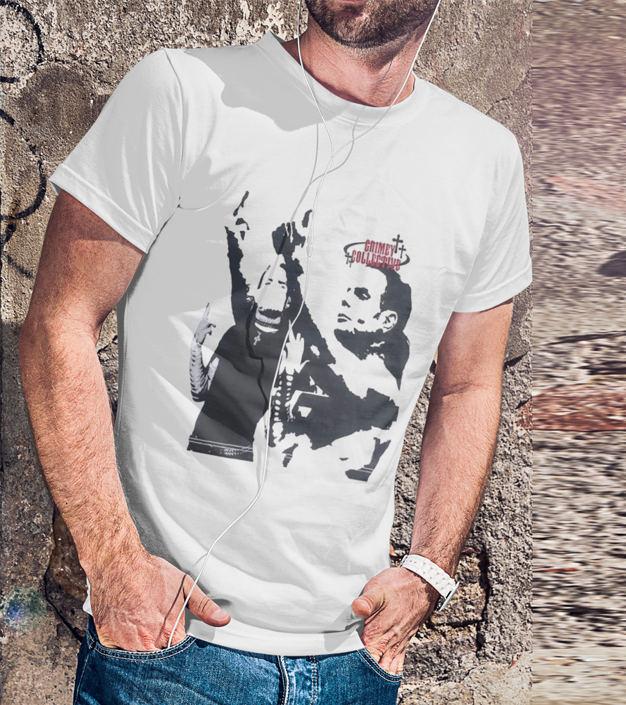 Grimey Collective Jeff Hardy Matt Hardy WWE Wrestling T-Shirt