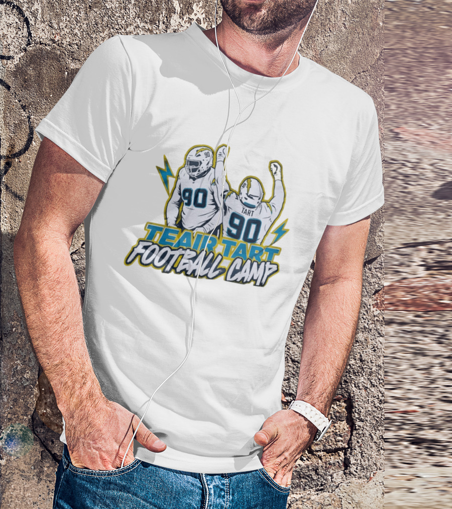 Teair Tart Football Camp 90 Los Angeles Chargers Players T-Shirt
