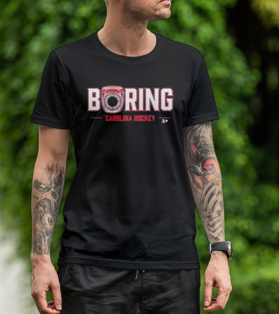 Boring Champs 2026 Carolina Hockey T-Shirt