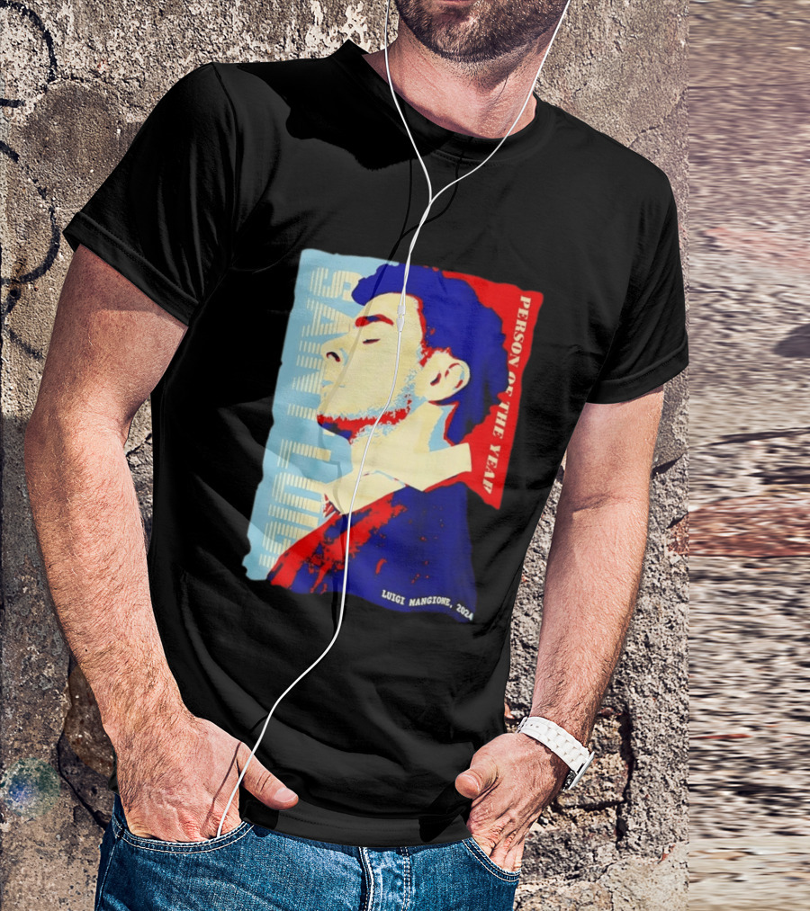 Saint Luigi Mangione 2024 Person Of The Year T-Shirt