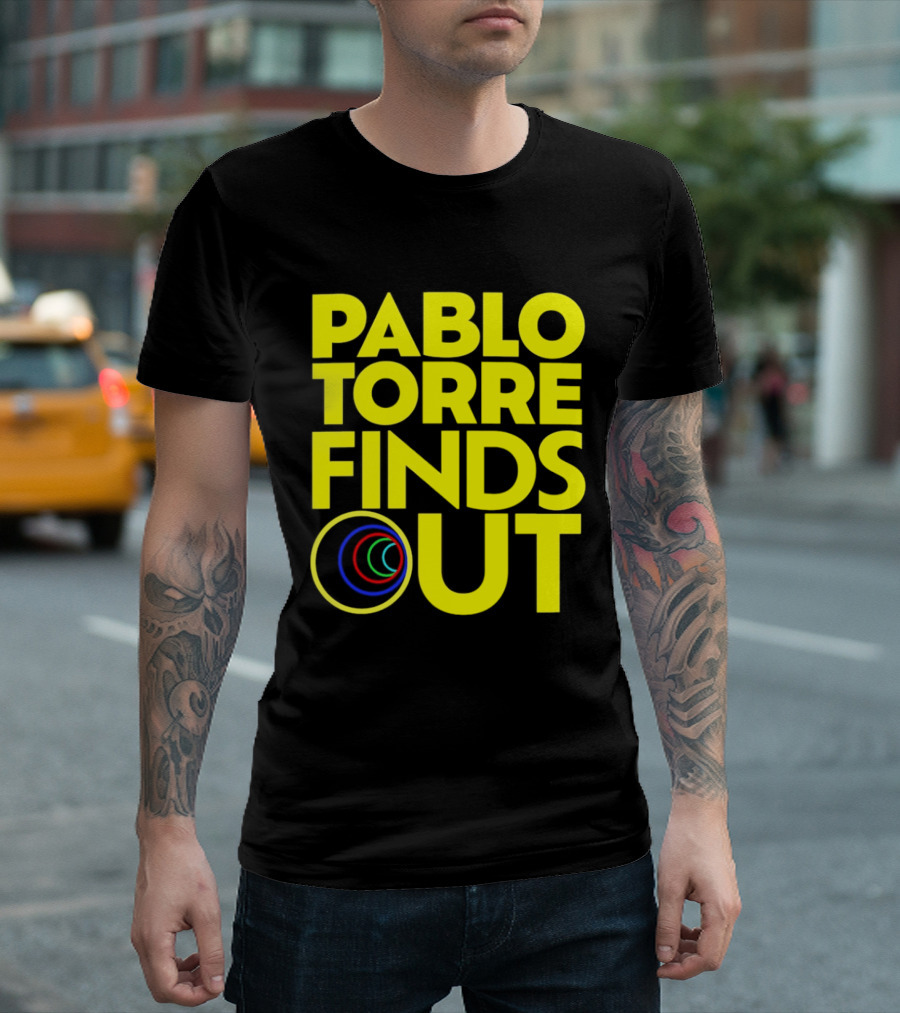 Pablo Torre Finds Out Podcast Sports Media Circles T-Shirt