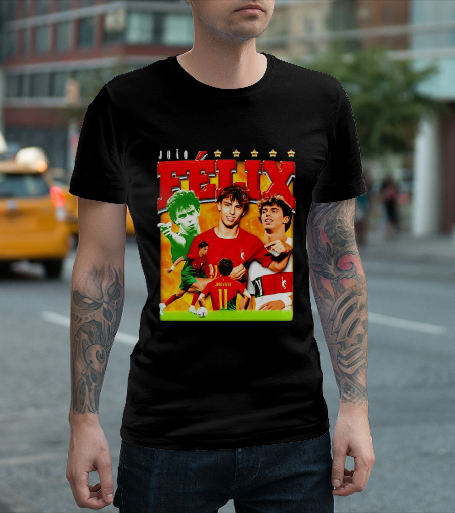 Joao Felix Portugal National Team Football Star T-Shirt