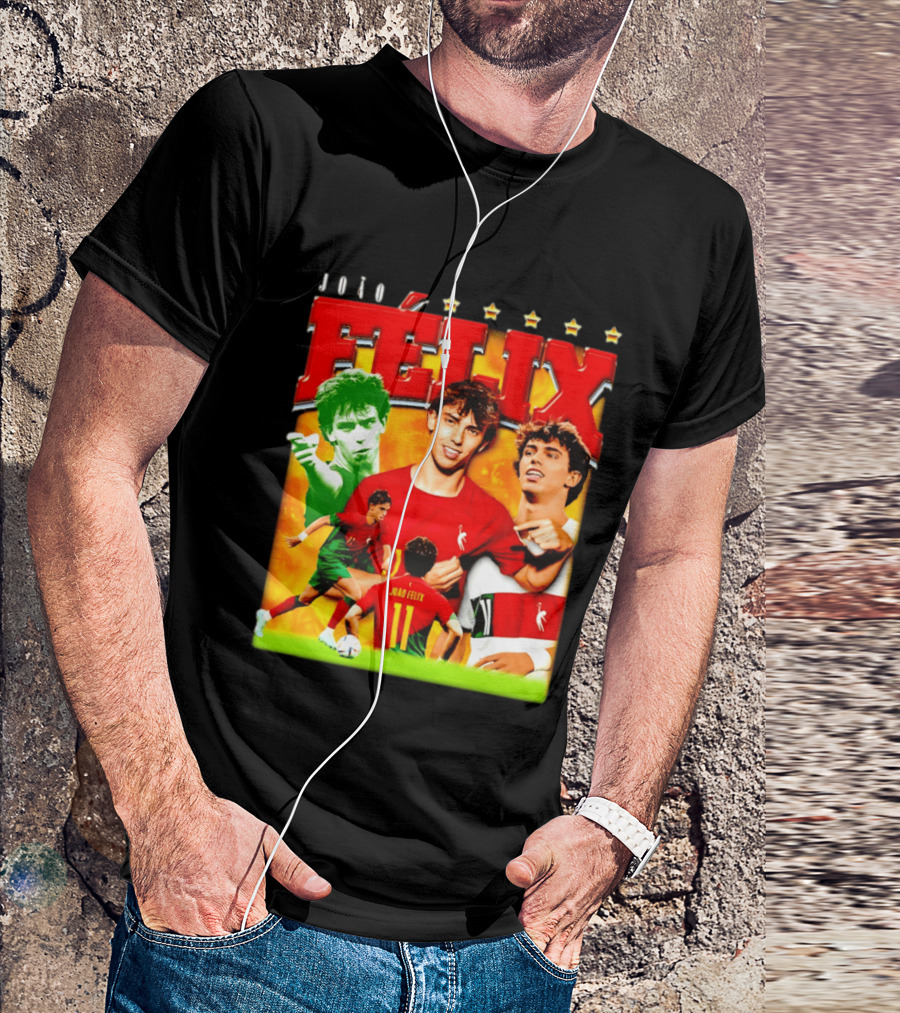 Joao Felix Portugal National Team Football Star T-Shirt