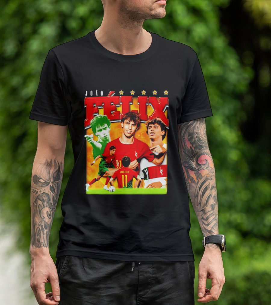 Joao Felix Portugal National Team Football Star T-Shirt