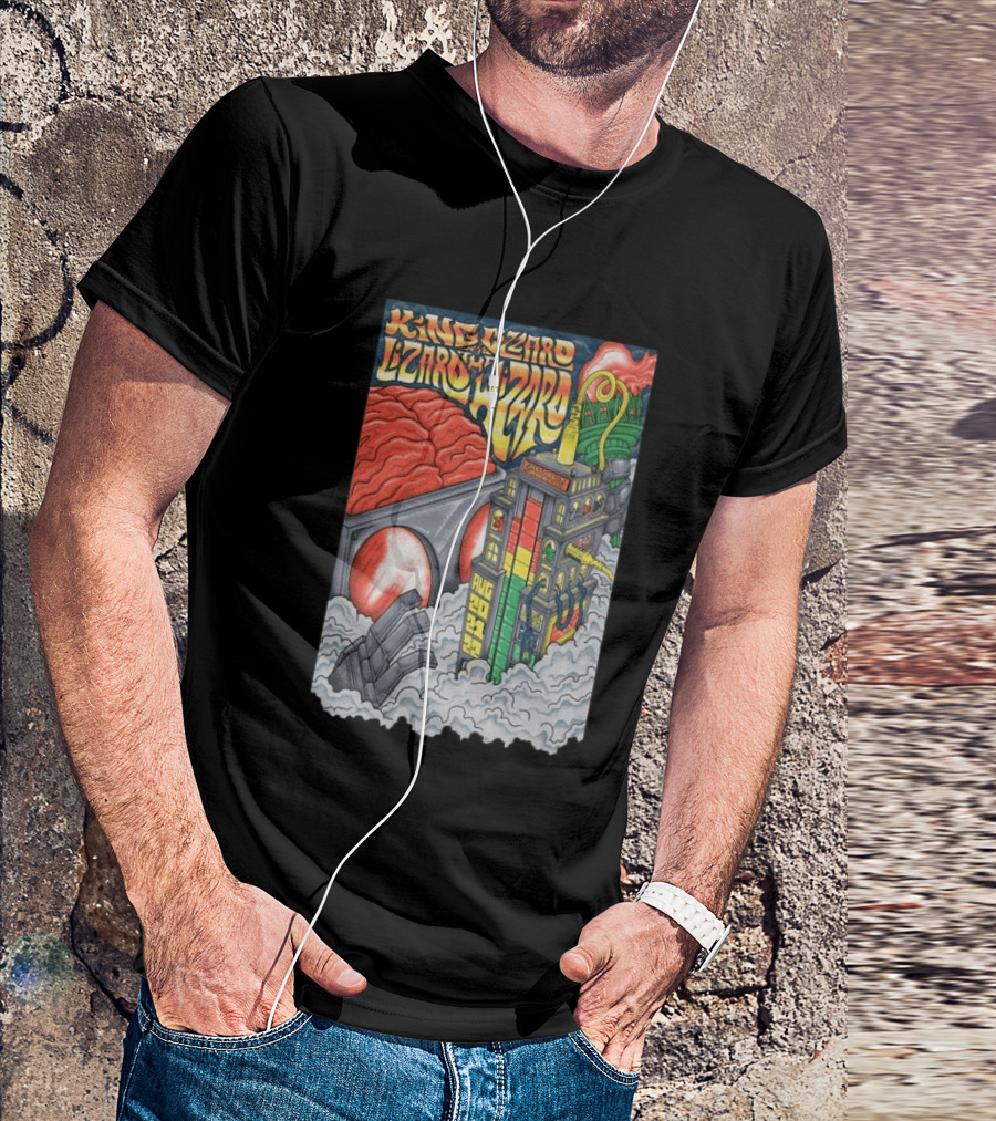 King Gizzard & The Lizard Wizard Forest Hills Stadium Queens NY August 2026 Concert T-Shirt