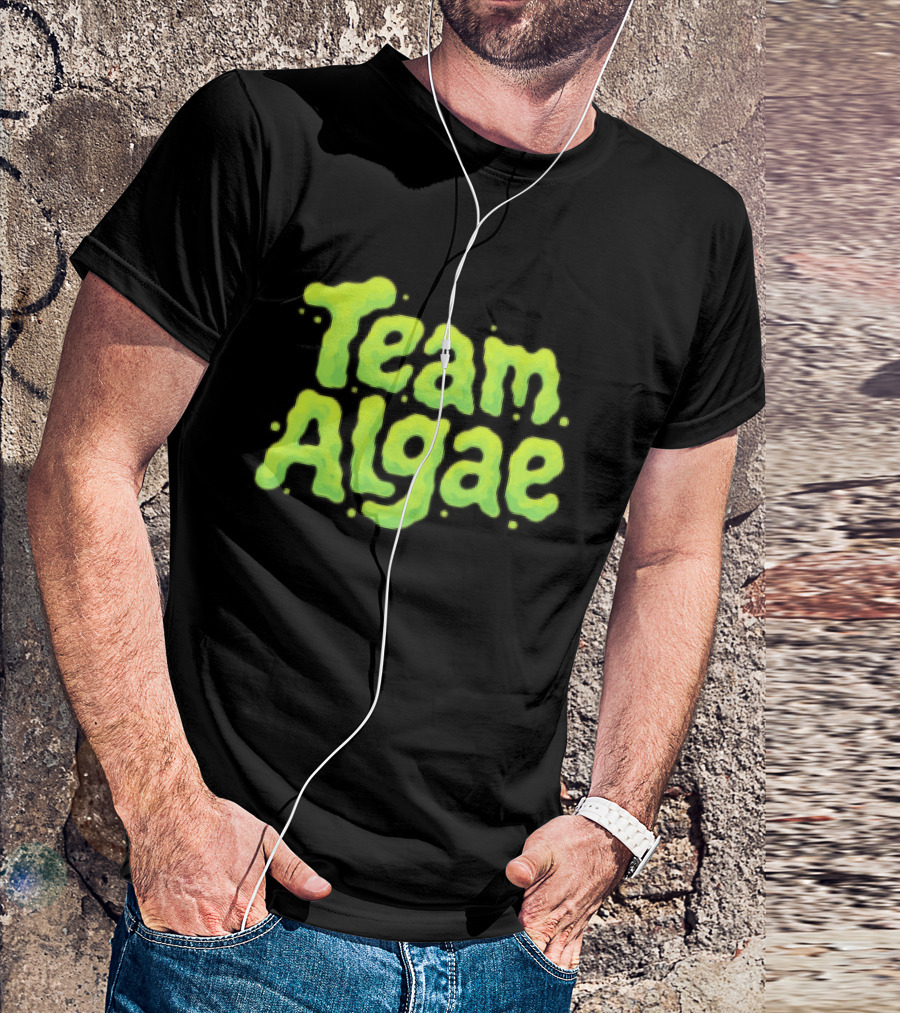 Team Algae Slime Green Nature Biology T-Shirt