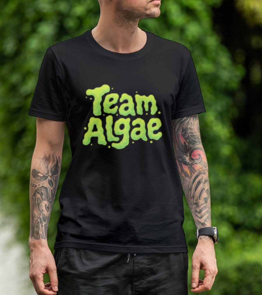 Team Algae Slime Green Nature Biology T-Shirt