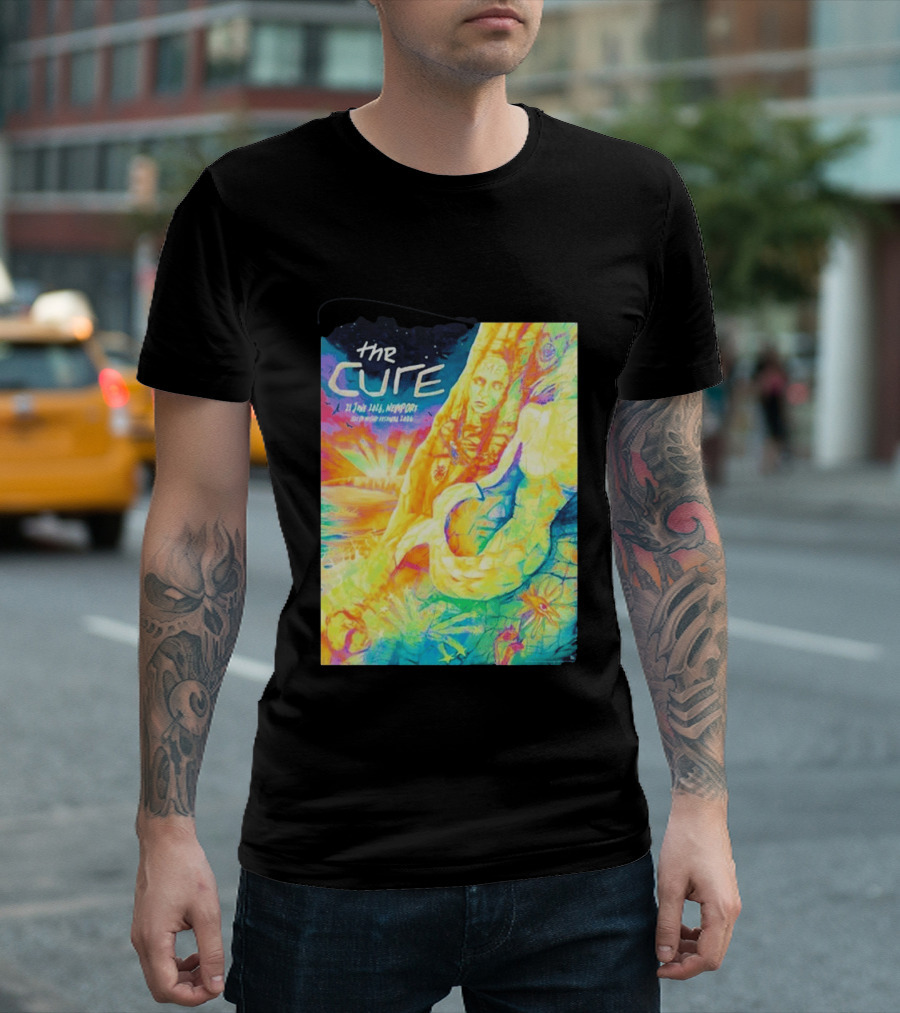 The Cure Isle Of Wight Festival Newport June 21 2026 Psychedelic T-Shirt