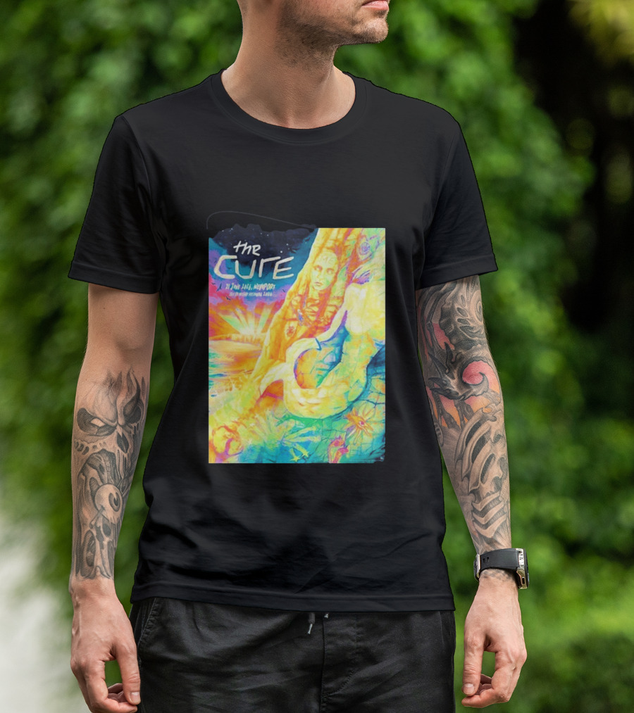 The Cure Isle Of Wight Festival Newport June 21 2026 Psychedelic T-Shirt
