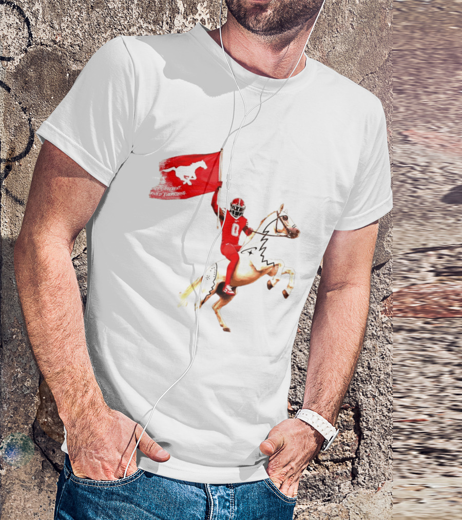 Calgary Stampeders Warhorse Adrian Greene Charity Flag Football T-Shirt