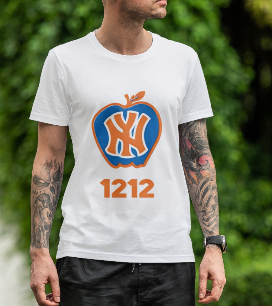 New York City Yankees Apple Baseball MLB 1212 T-Shirt