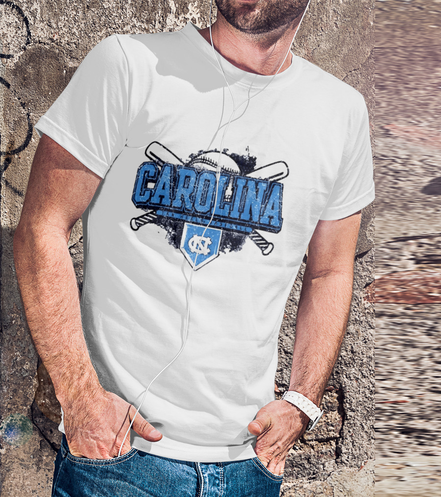 North Carolina Tar Heels Baseball UNC NCAA Carolina Tar Heels T-Shirt